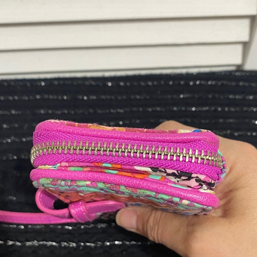 Vera Bradley Multicolor Patchwork Wristlet - image 9